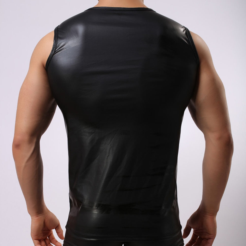 Sleek Leather Tanks