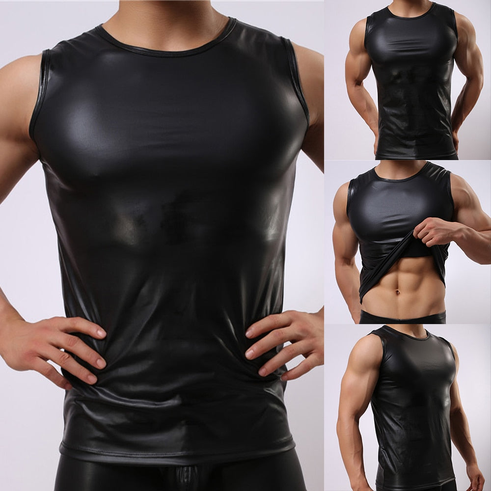 Sleek Leather Tanks