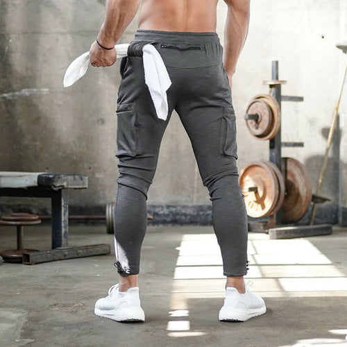 Men Sweatpants W/ Zipper