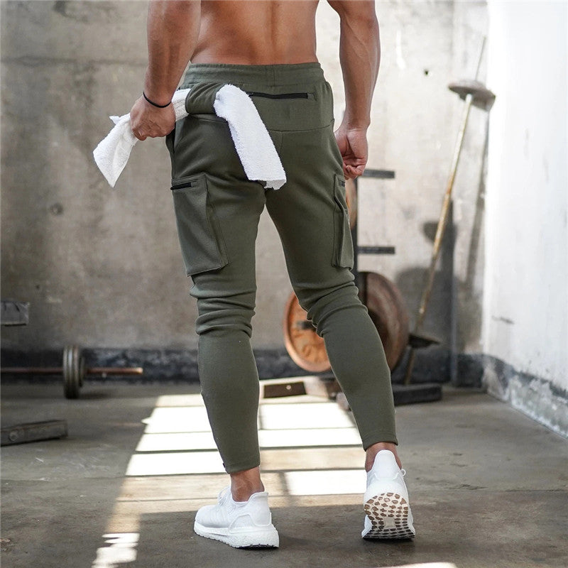 Men Sweatpants W/ Zipper