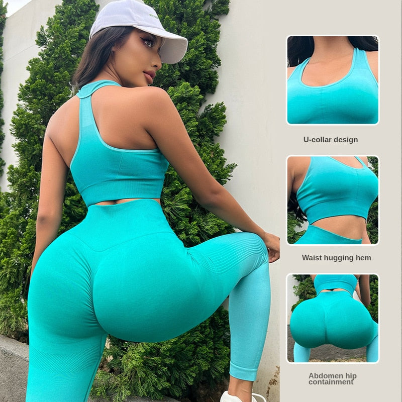 Gradient Seamless Sports Set