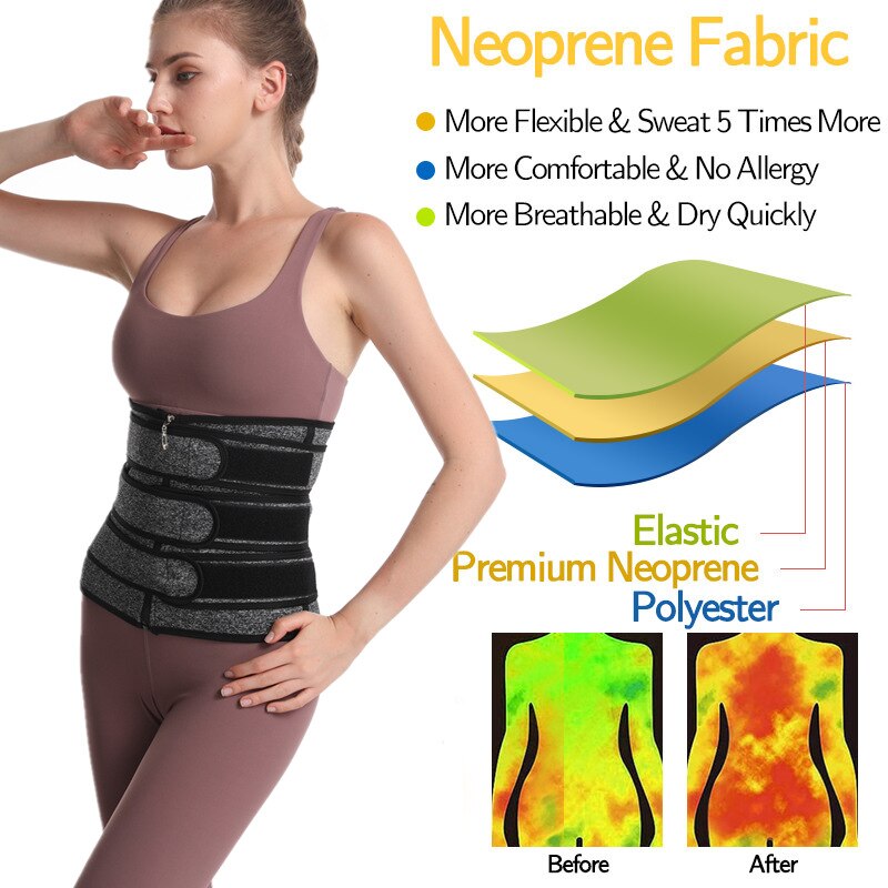Waist Trainer Corset (Sauna Effect)