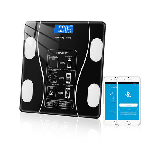 Body Fat Scale Bluetooth Bmi Body Scales Smart Wireless Digital
