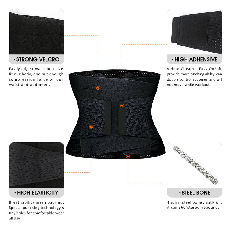 Sweat Waist Trainer/ Thermo Body Shaper