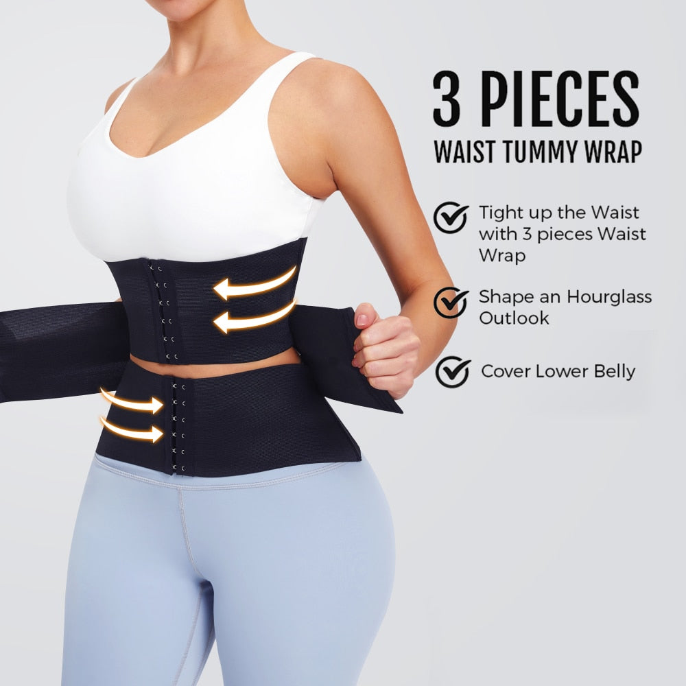 3-Piece Waist Wrap