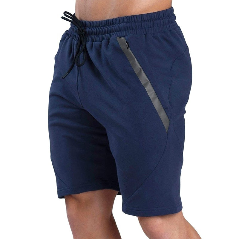 Men Drawstring Shorts W/ Pocket