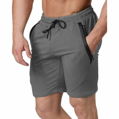 Men Drawstring Shorts W/ Pocket