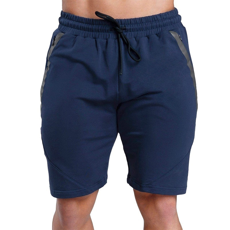 Men Drawstring Shorts W/ Pocket