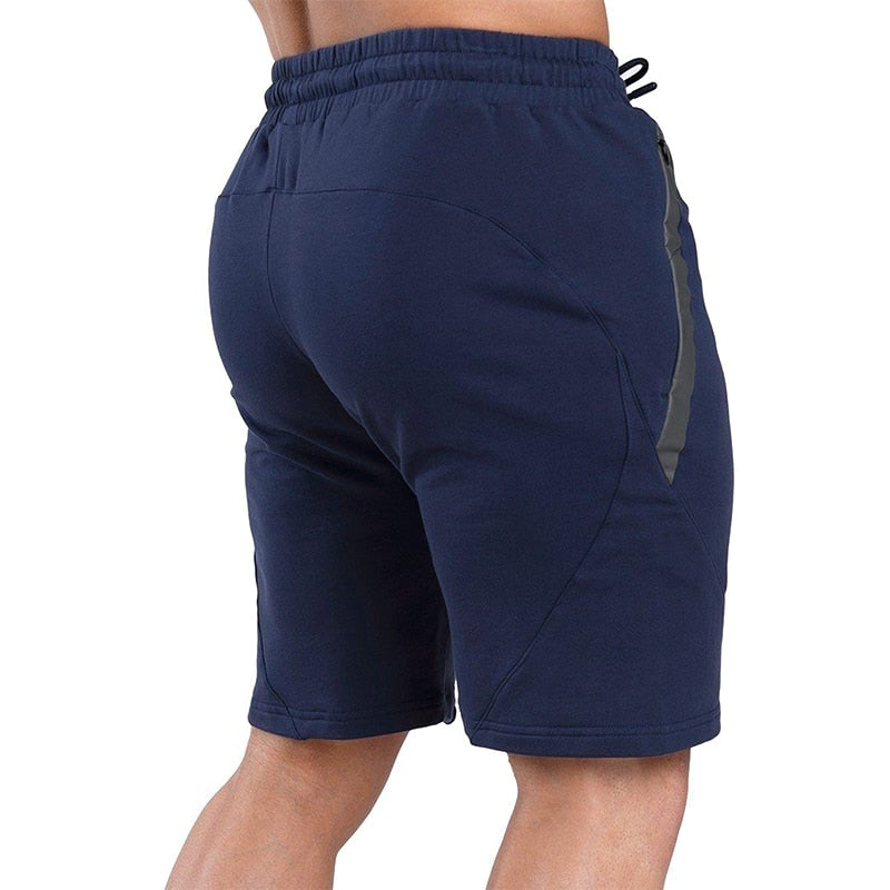 Men Drawstring Shorts W/ Pocket