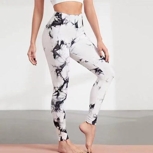 Seamless Women Tie-dye Leggings