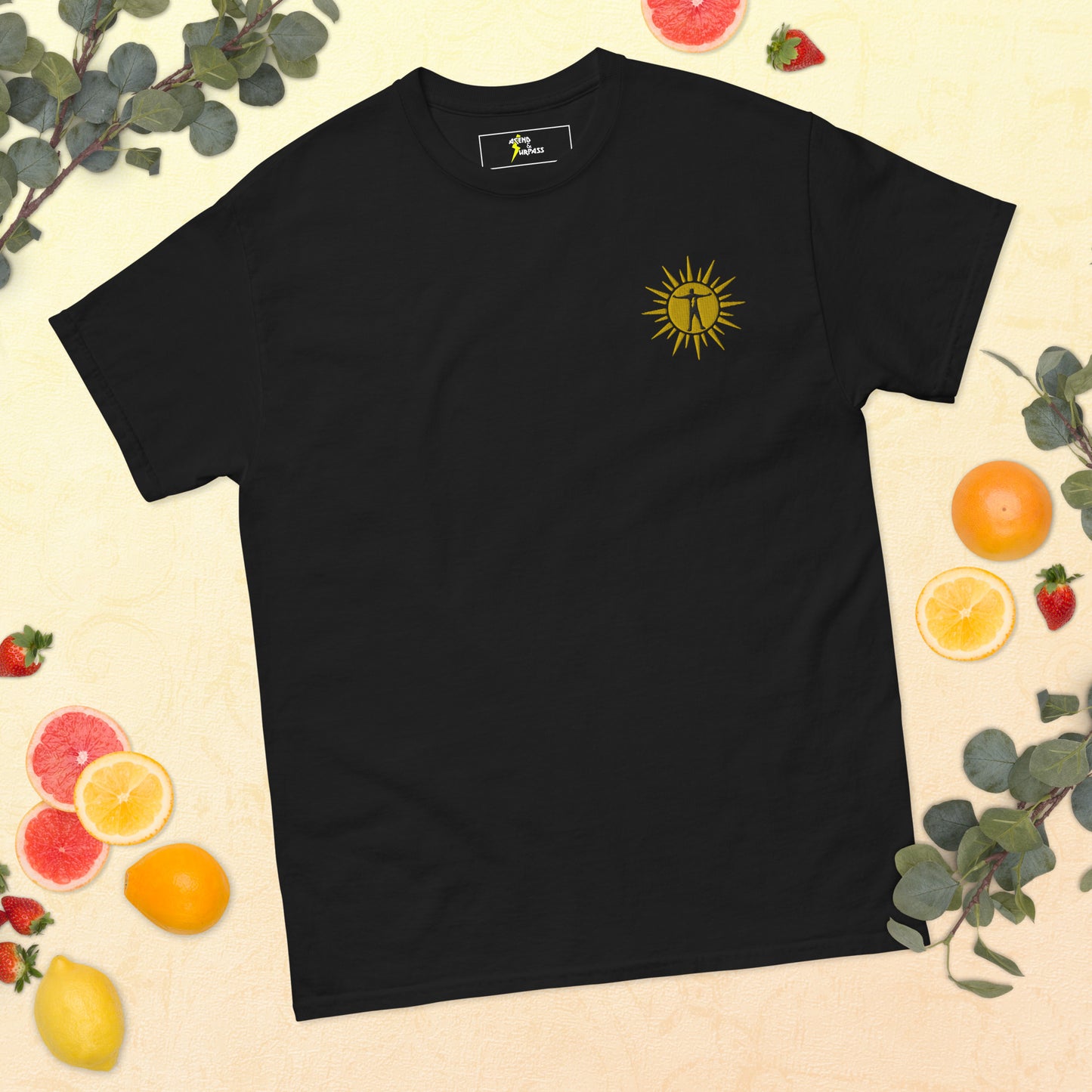 Men's classic tee with A&S logo