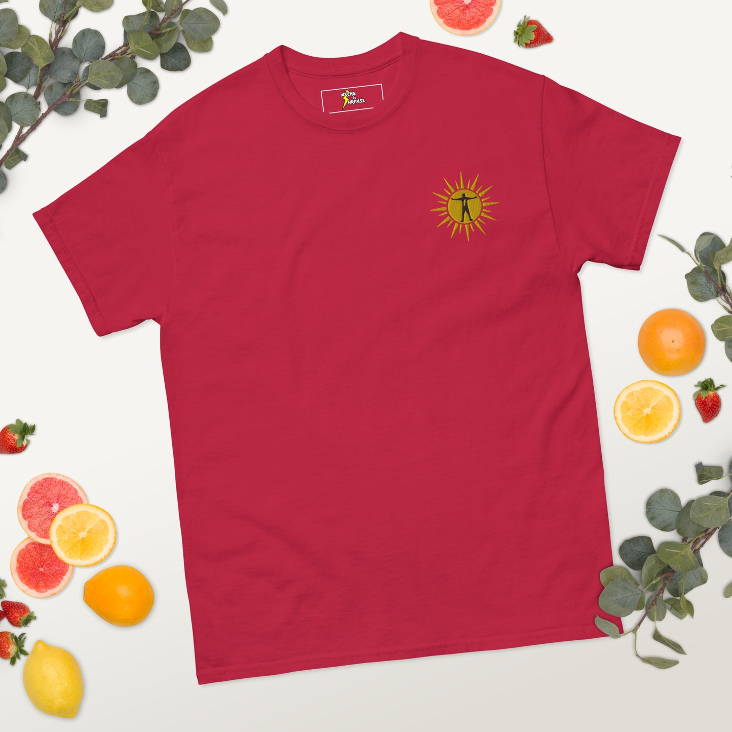 Men's classic tee with A&S logo