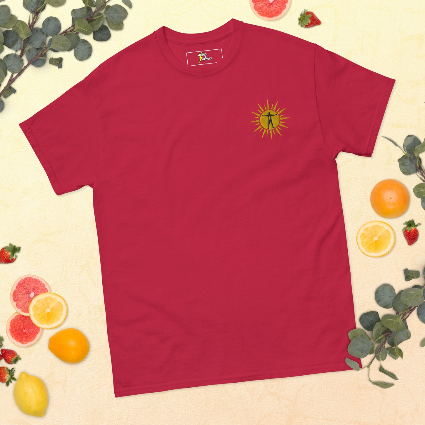 Men's classic tee with A&S logo