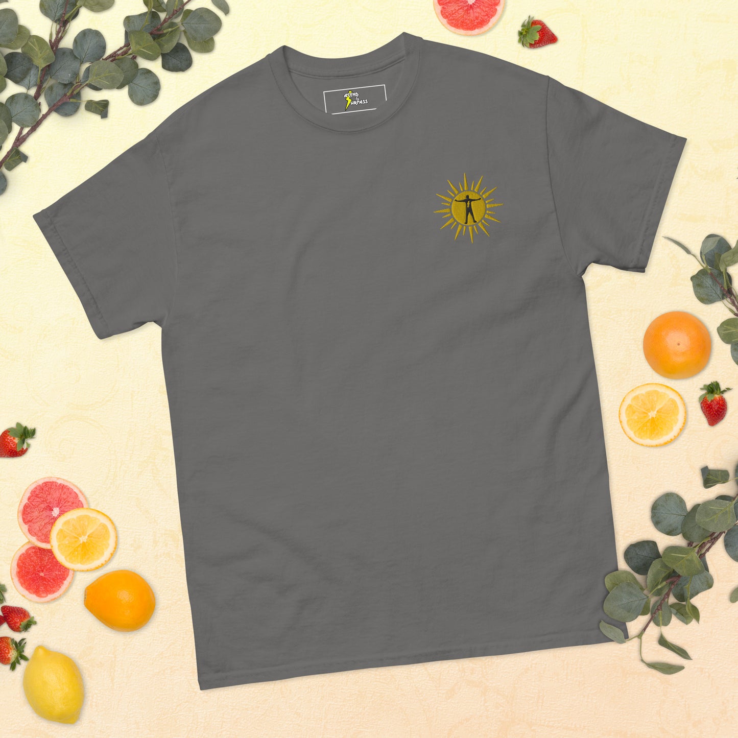 Men's classic tee with A&S logo