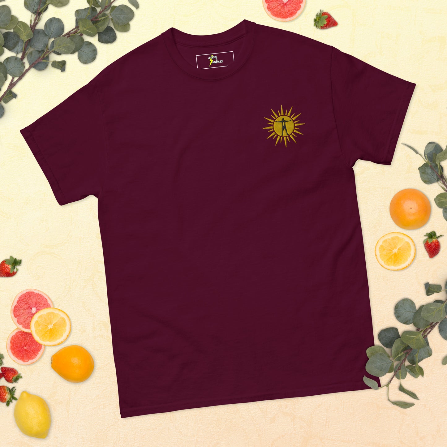 Men's classic tee with A&S logo