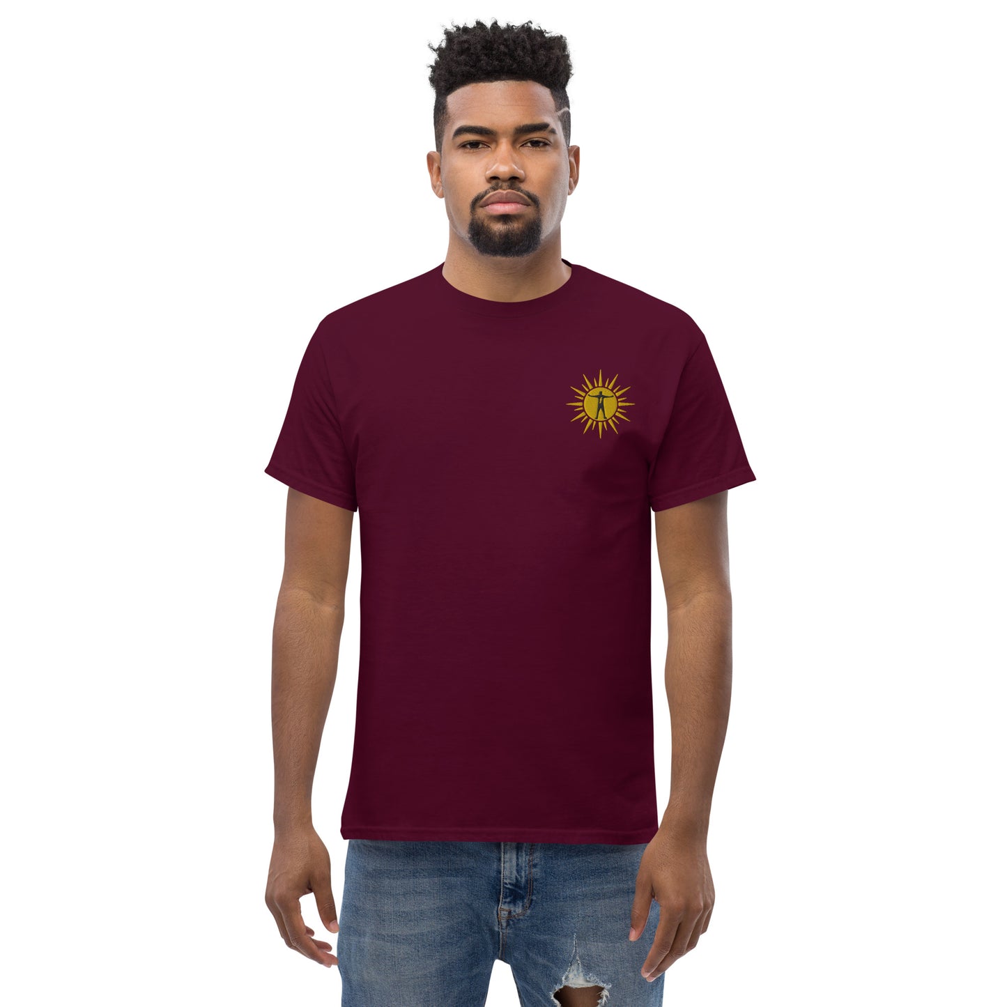 Men's classic tee with A&S logo