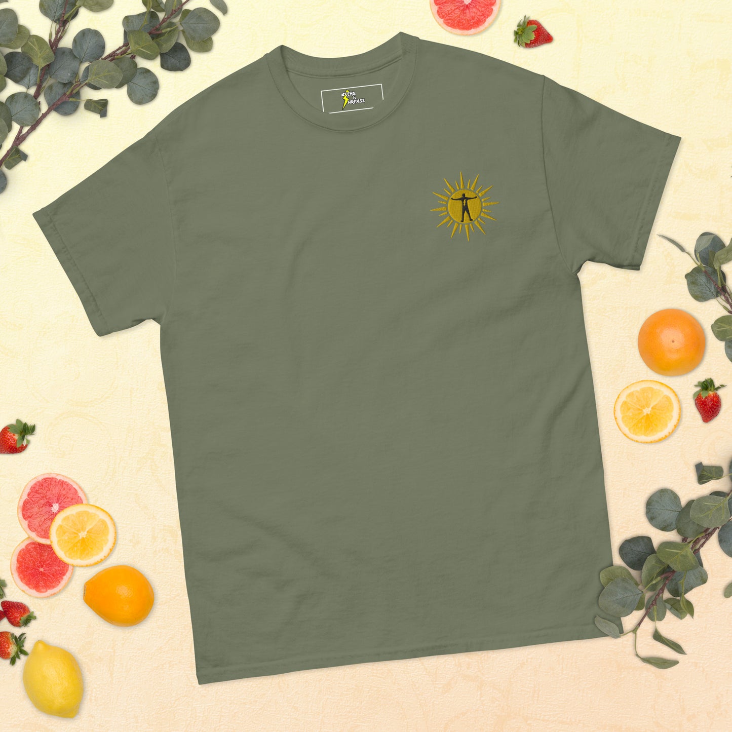 Men's classic tee with A&S logo