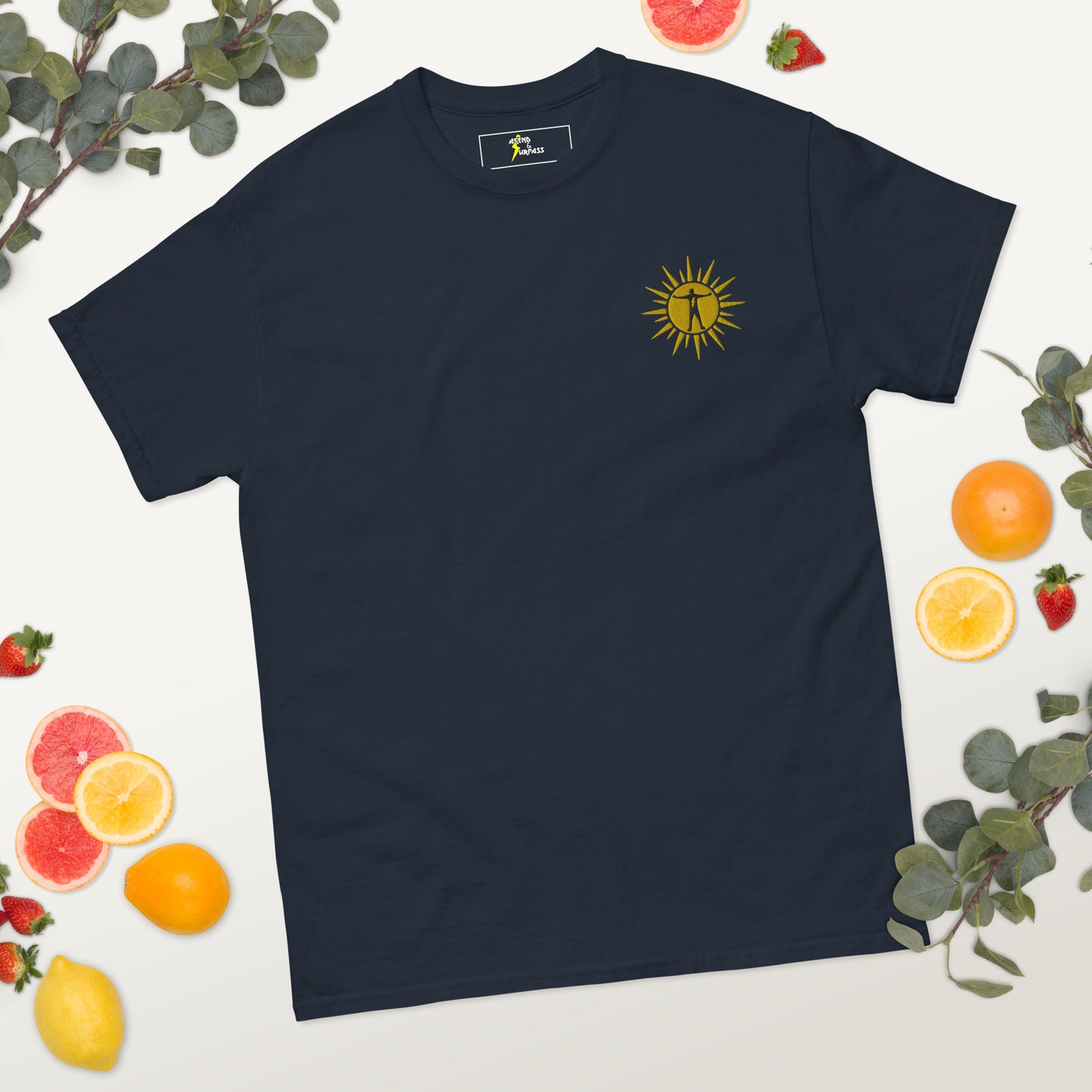 Men's classic tee with A&S logo