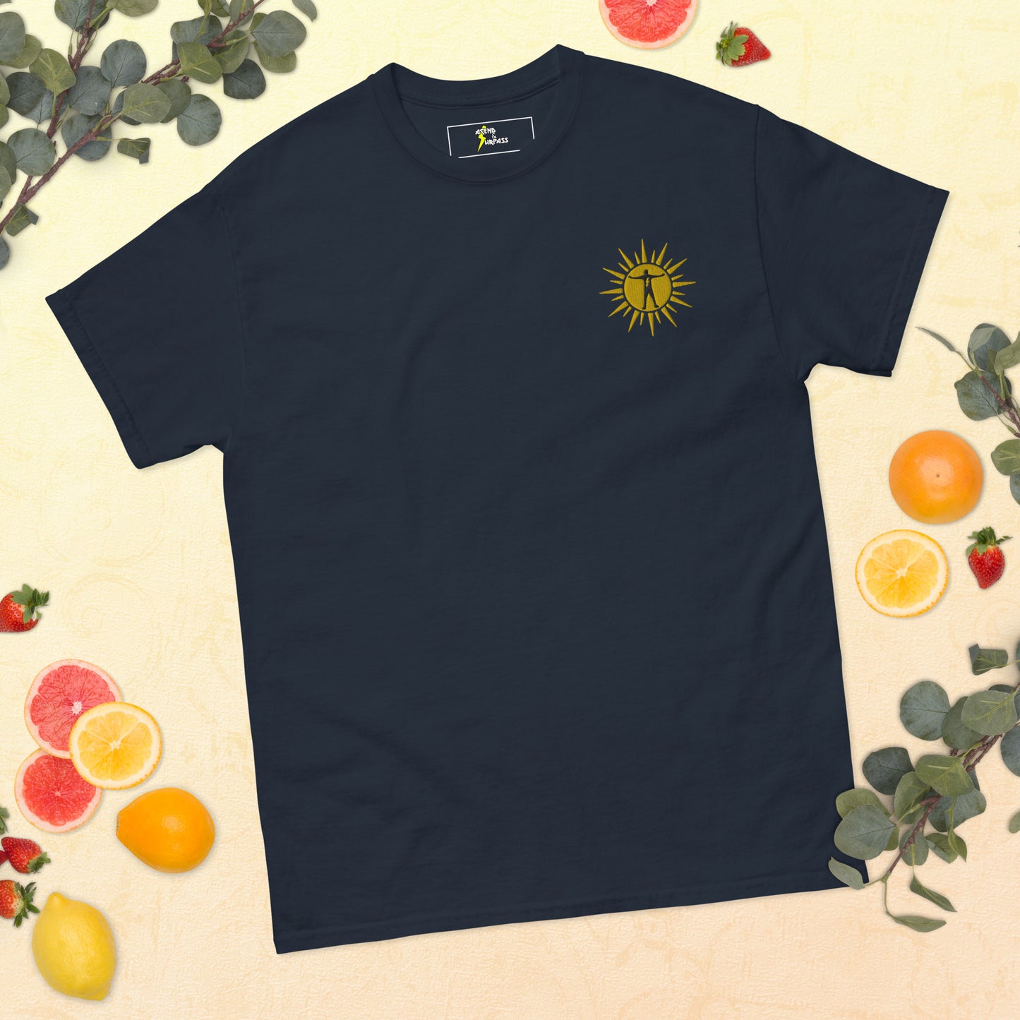 Men's classic tee with A&S logo