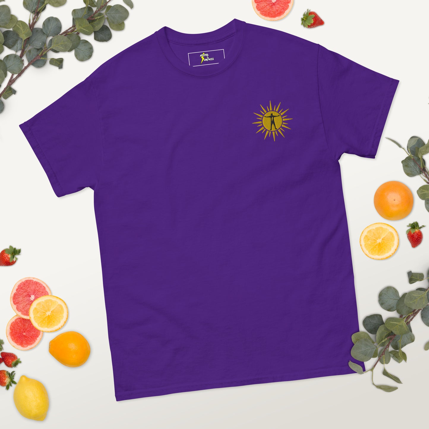 Men's classic tee with A&S logo