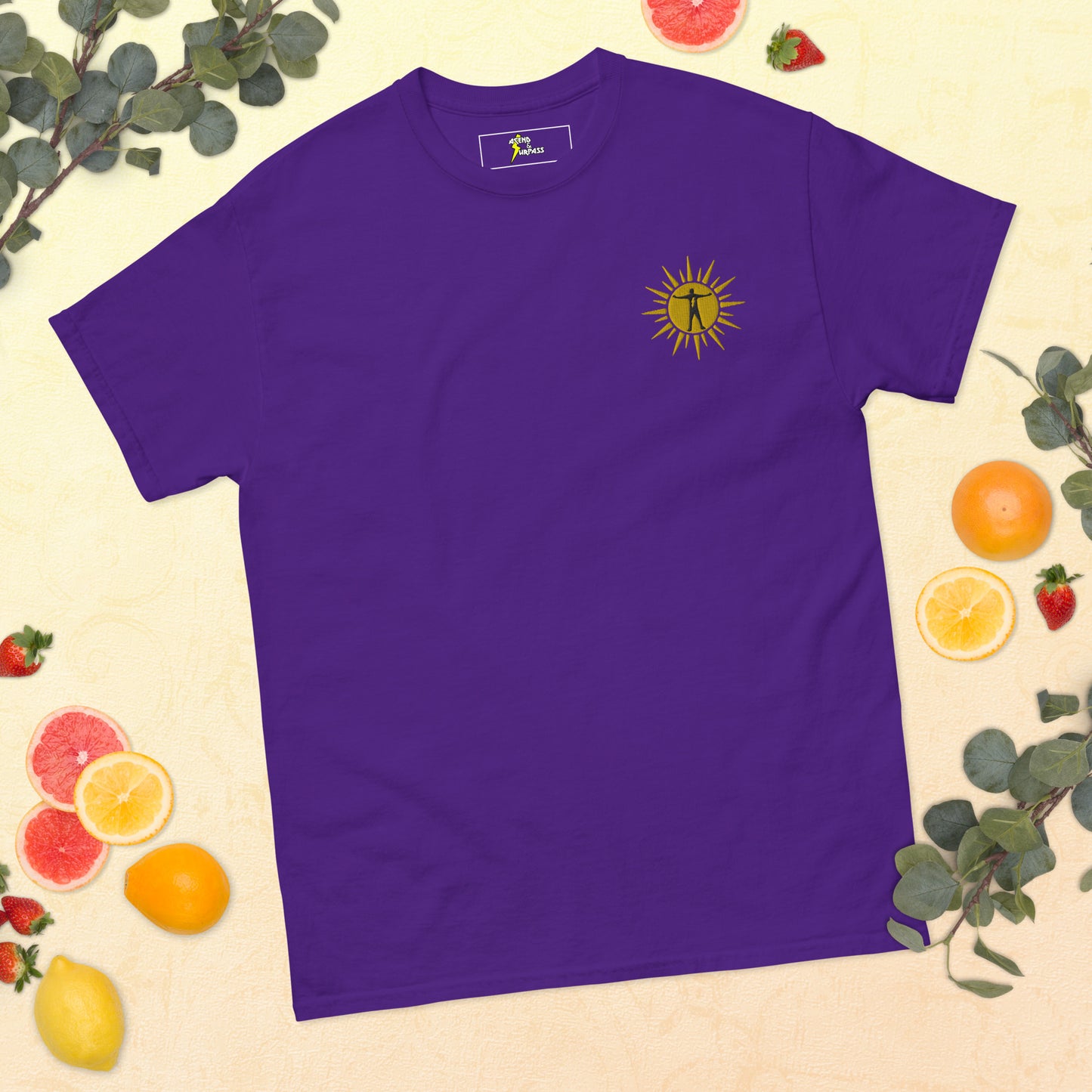Men's classic tee with A&S logo