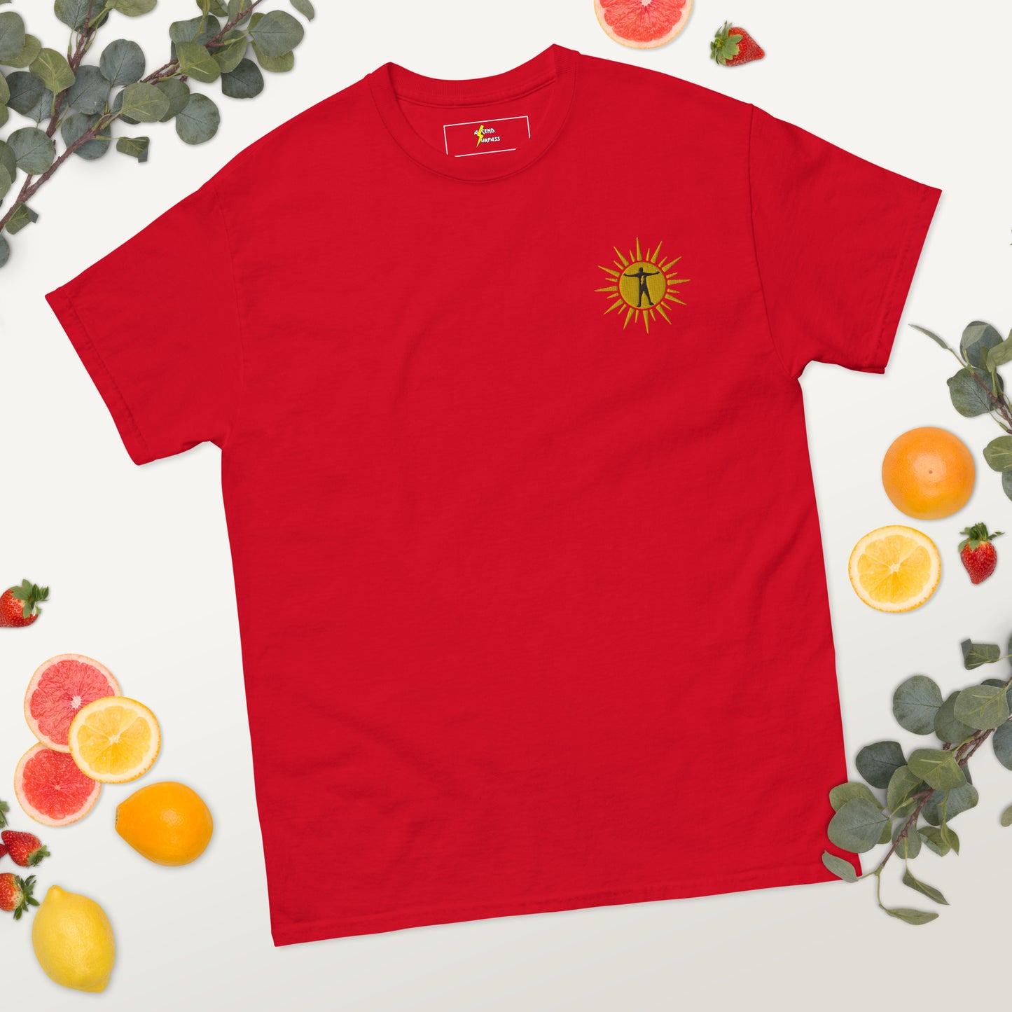 Men's classic tee with A&S logo