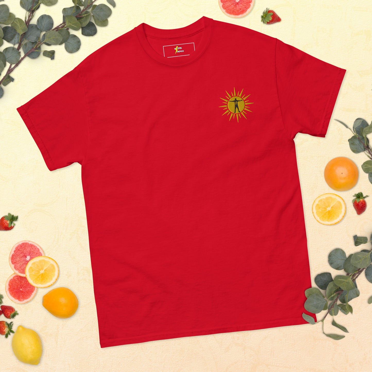 Men's classic tee with A&S logo