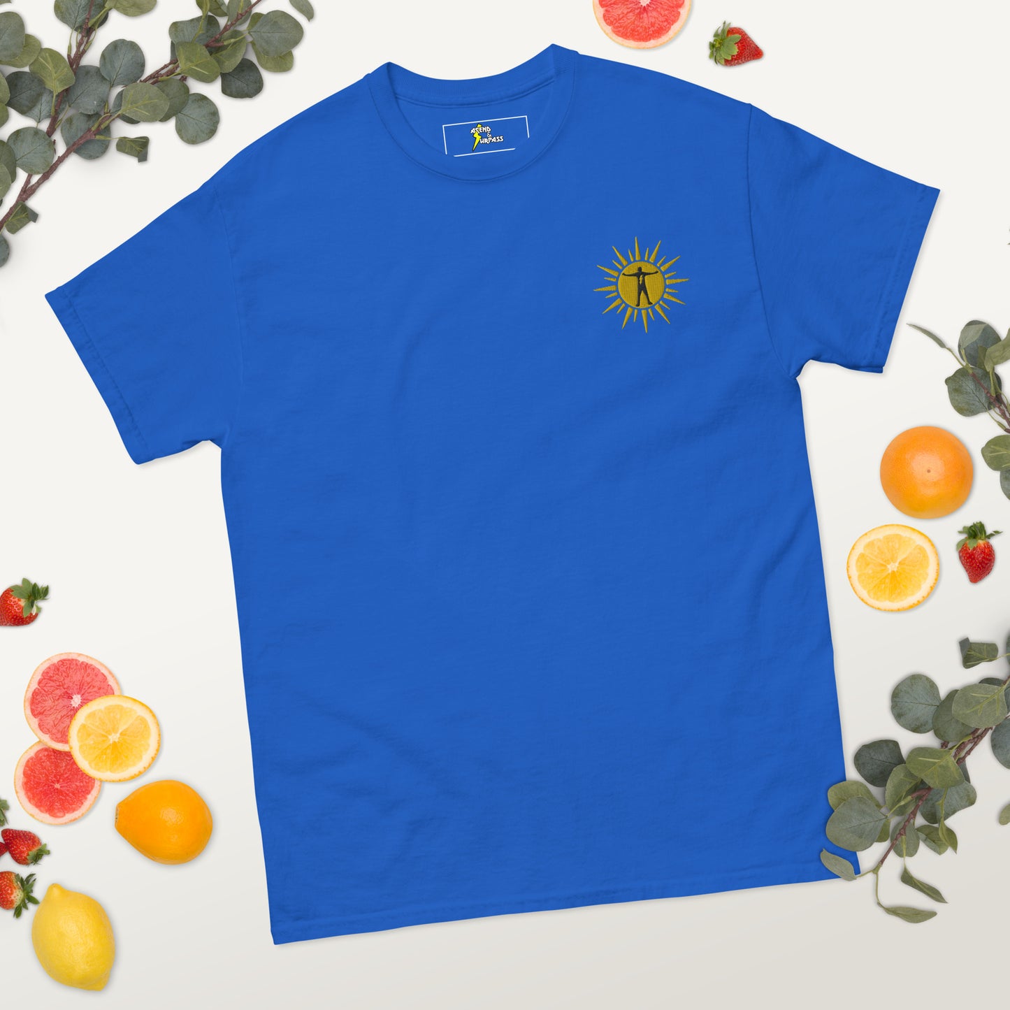 Men's classic tee with A&S logo