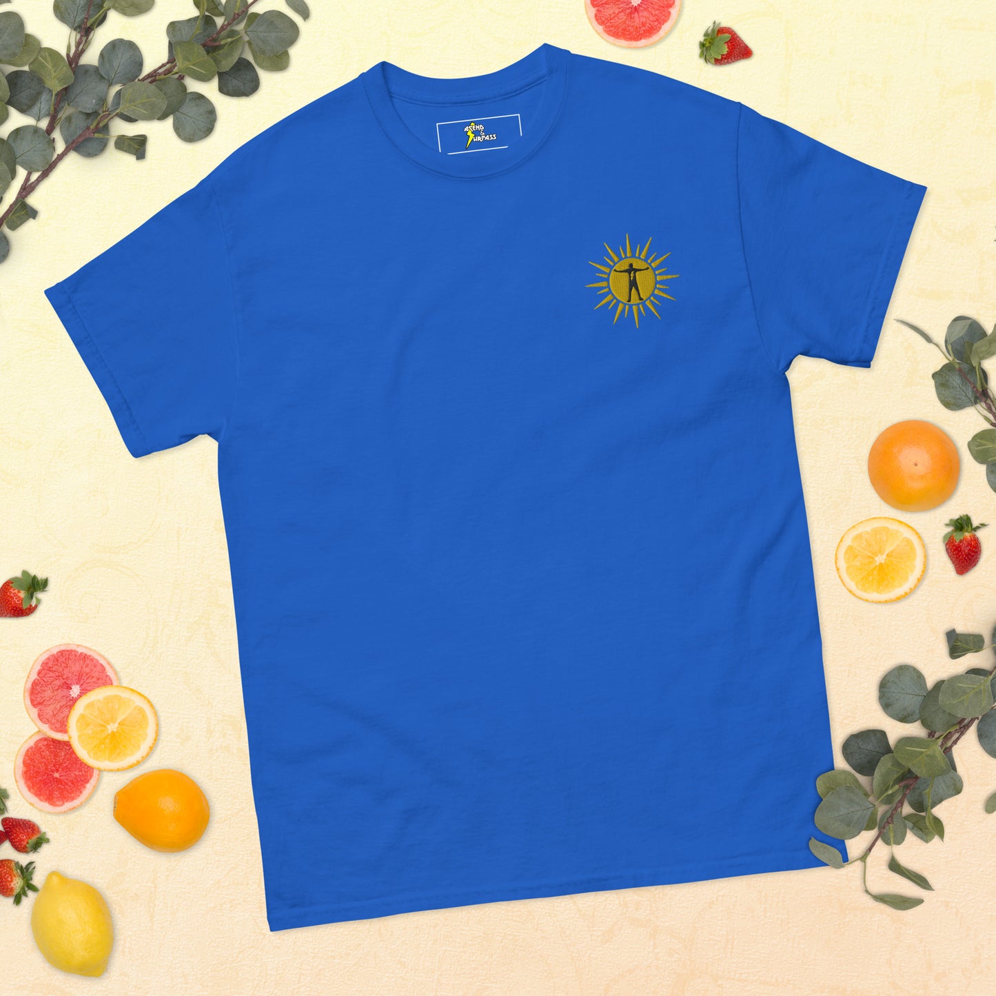 Men's classic tee with A&S logo