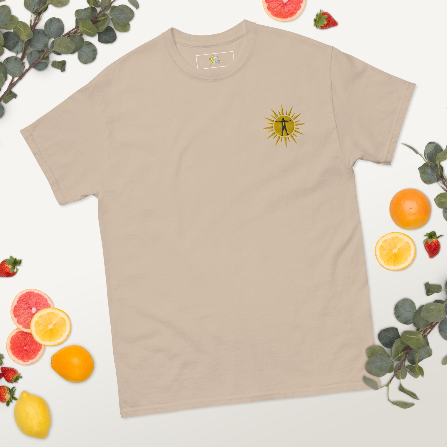 Men's classic tee with A&S logo