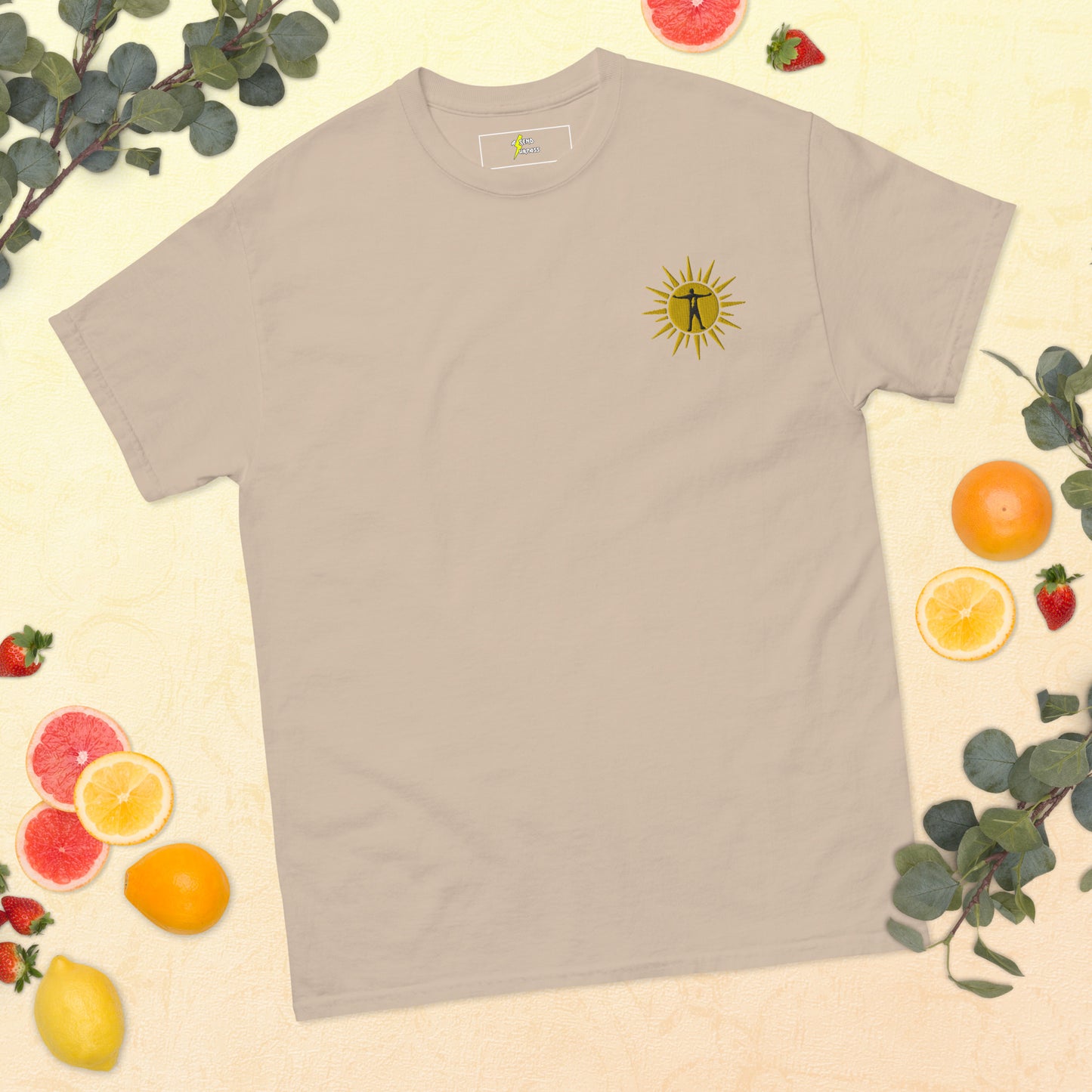 Men's classic tee with A&S logo