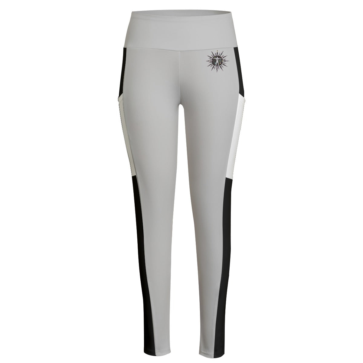 A&S Women's High Waist Leggings With Side Pockets