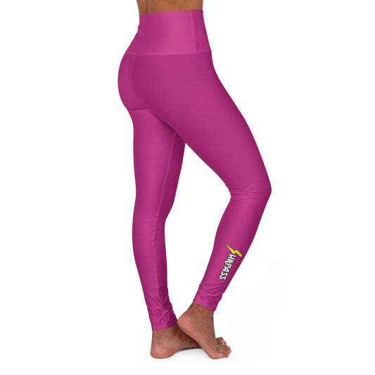 Hot Pink High Waisted A&S Leggings