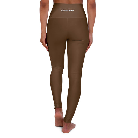 Copy of Copy of Copy of High-Waisted Yoga Leggings — “This Is My Booty” Handprint Activewear