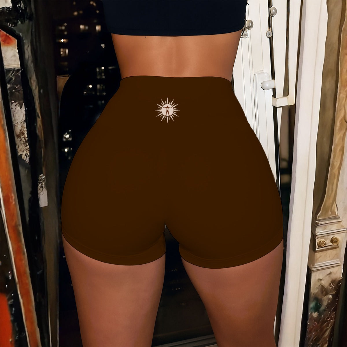 All-Over Print Women’s High-Stretch Shorts