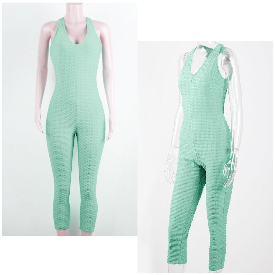 Sexy One-pieces Sports Suit W/ Sexy Back