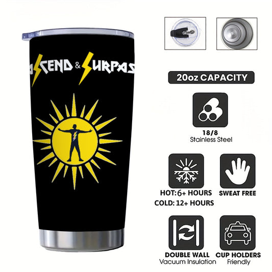 Custom 20OZ Tumbler With Sliding Lid ( A & S logo )