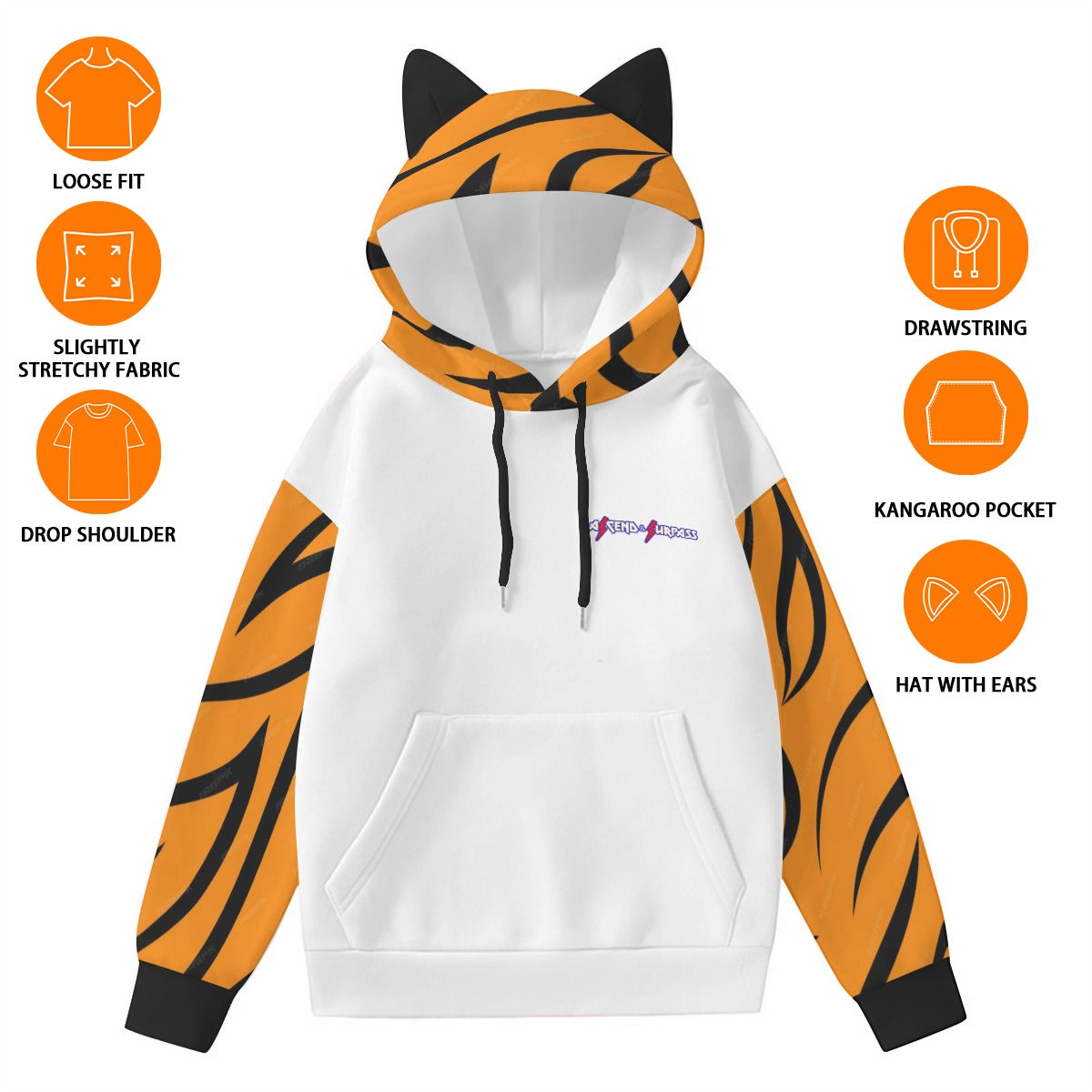 Tiger Stripe Women’s Hoodie