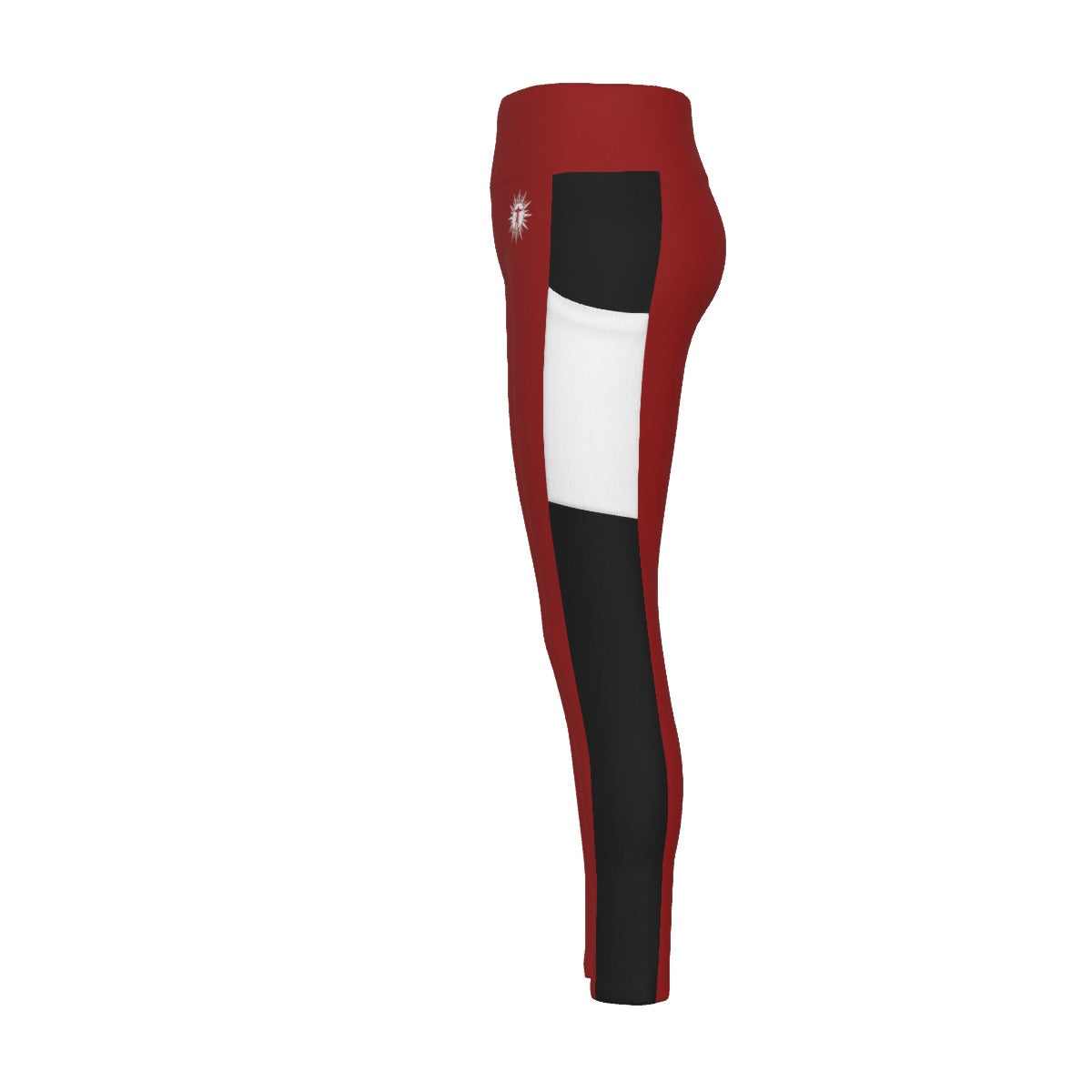 A&S Women's High Waist Leggings With Side Pockets