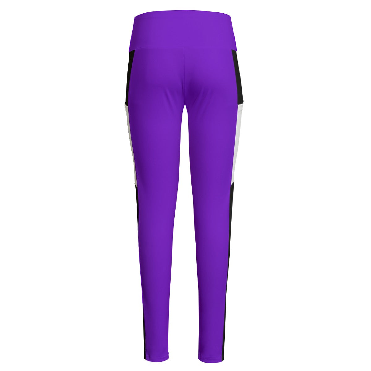 A&S Women's High Waist Leggings With Side Pockets