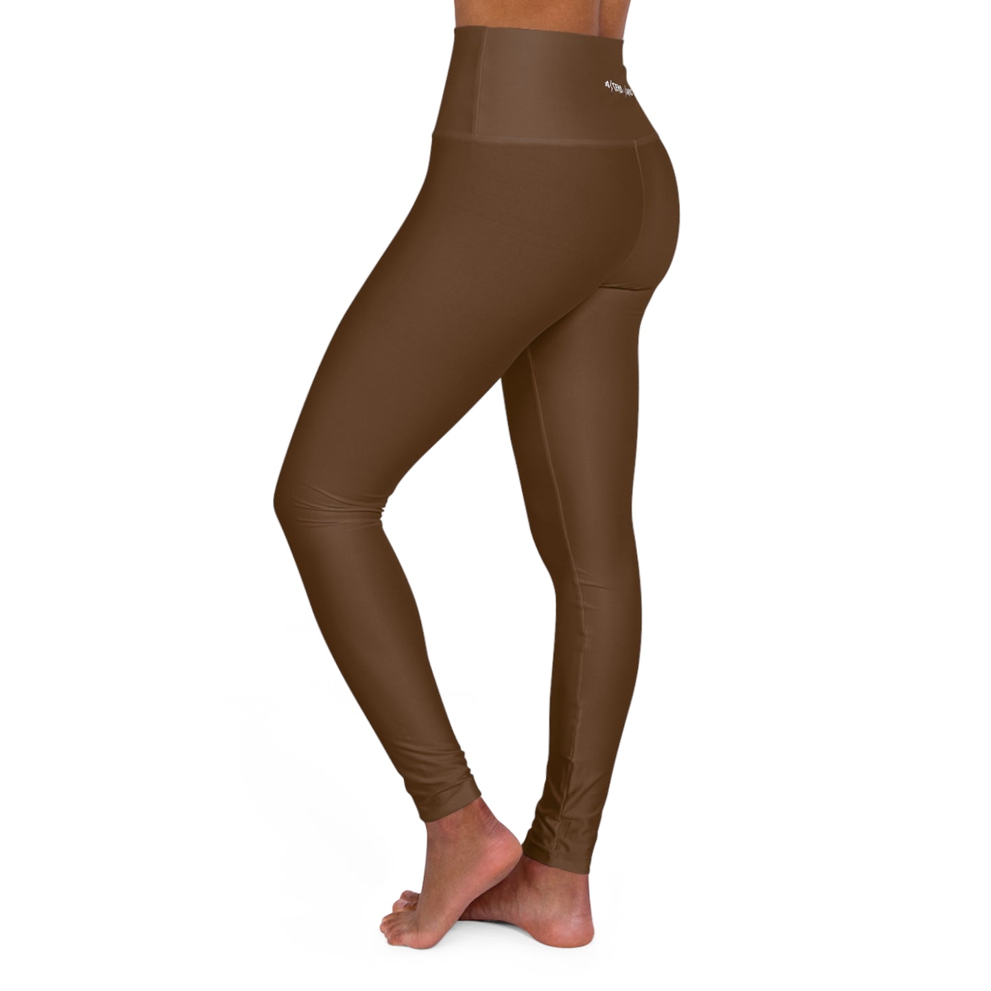 Copy of Copy of Copy of High-Waisted Yoga Leggings — “This Is My Booty” Handprint Activewear