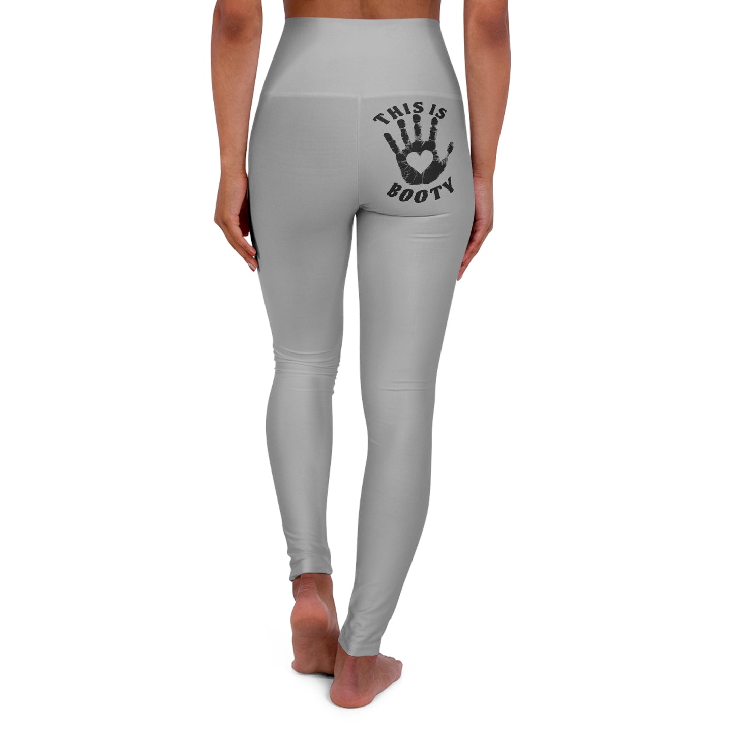 High-Waisted "This is Booty" leggings (Custom Names Available)