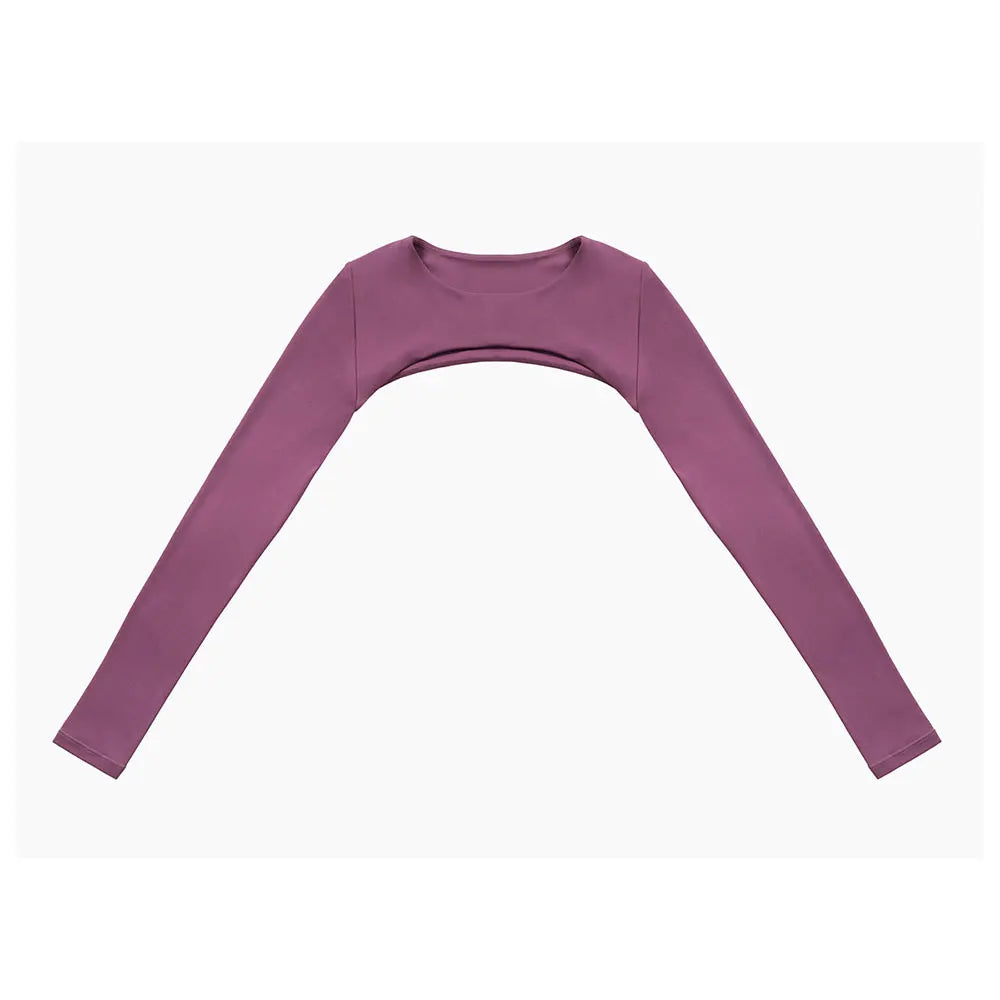Women Long Sleeve Crop Top
