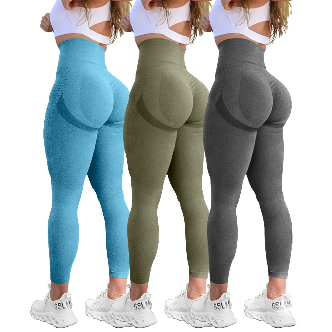 Fitted Yoga Pants W/ Tummy Control