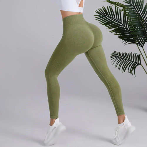 High Waist Seamless Leggings (Tummy Control)