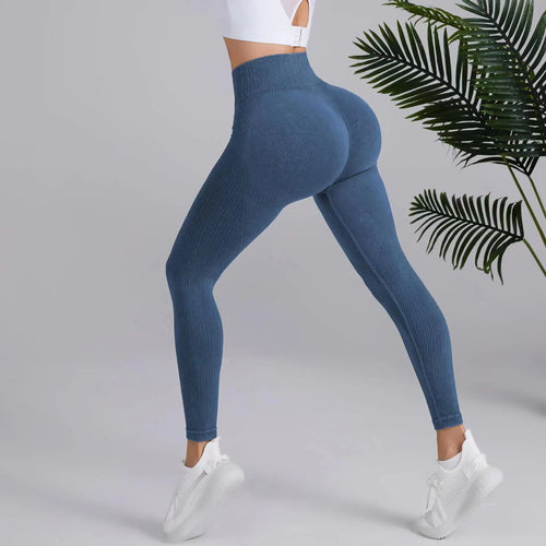 High Waist Seamless Leggings (Tummy Control)