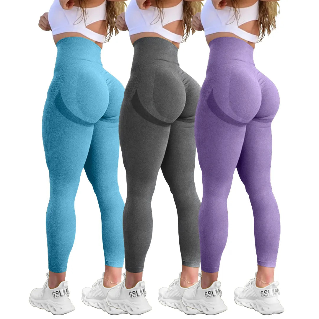 Fitted Yoga Pants W/ Tummy Control