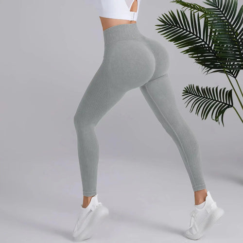 High Waist Seamless Leggings (Tummy Control)