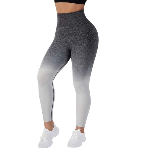 Yoga Leggings for Fitness Women Sport Tights Seamless Scrunch Butt