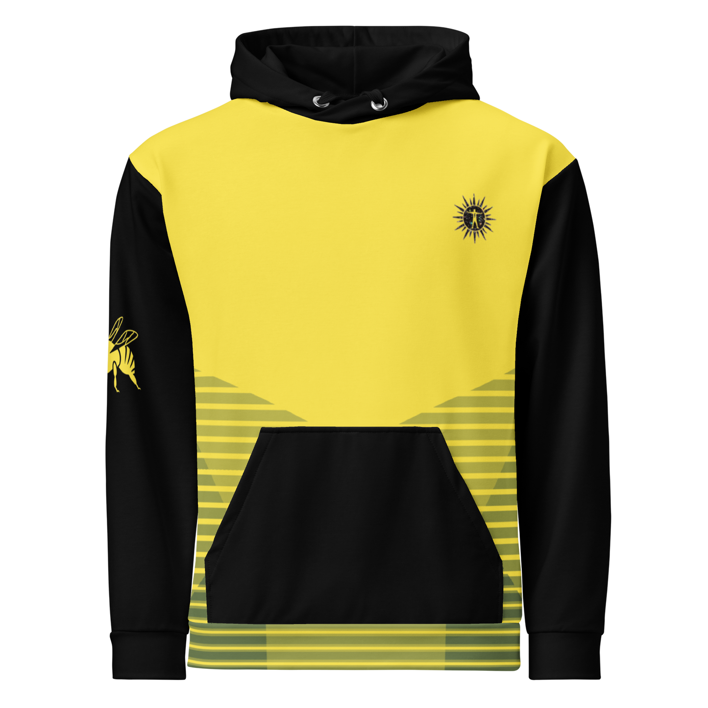 Black Unisex Bumble Hoodie